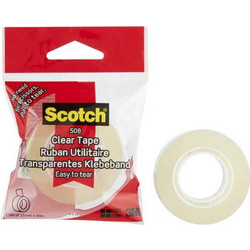 Ταινία Γενικής Χρήσης 3M Scotch 508 15 mm x 33 m (Διάφανη) (5081533)