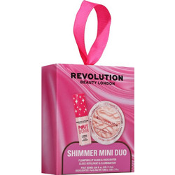 Revolution Shimmer mini Duo σετ δώρου με αποτέλεσμα λάμψης 1 τμχ