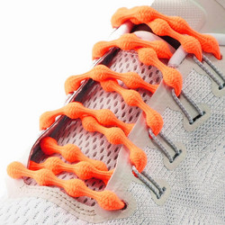 Caterpy Air No-tie Laces Ελαστικά Κορδόνια 70cm Πορτοκαλί