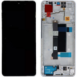 Γνήσια Οθόνη Xiaomi Redmi Note 13 Pro 5G/Poco X6 5G Original LCD & Touch & Frame White