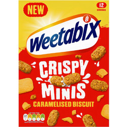 Δημητριακά Ολικής Άλεσης Weetabix Crispy Minis Caramelised Biscuit