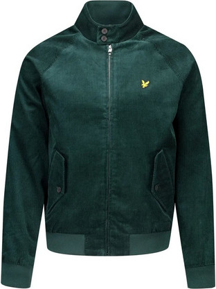 Lyle & Scott Corduroy Harrington Ανδρικό Μπουφάν Σκούρο Πράσινο