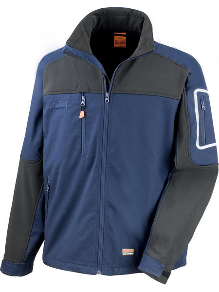Softshell μπουφάν Work-Guard Sabre Stretch με αδιάβροχη TPU membrane R302X Result Navy/Black
