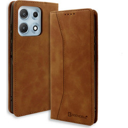 Bodycell Book Case Θήκη Brown (Motorola Edge 70 Max)