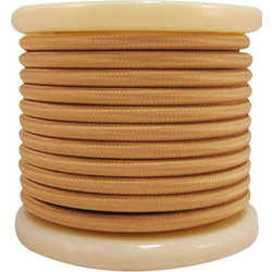 EL330020 | EL330020 | Textile Cable 2x0.75mm ρολλό 10mt - ΜΠΕΖ / ΧΡΥΣΟ
