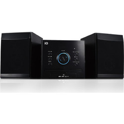 IQ CD-312 Ηχοσύστημα Hi-Fi 2.0 20W με CD / Digital Media Player και Bluetooth Black