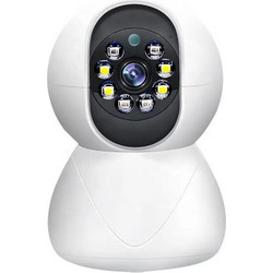 ANGA ANGA AQ-8119IBW ΚΑΜΕΡΑ PTZ IP Wi Fi ONVIF 4MP(Λευκή) WiFi/Ethernet ΜΕ ΒΑΣΗ (περιλαμβάνεται τροφοδοτικό 5V/1A) με εφαρμογή CamHi-Pro 11766
