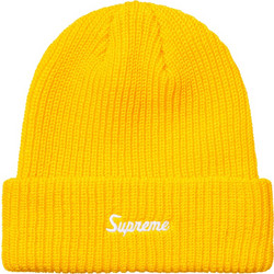 Supreme Loose Gauge Beanie 'Yellow' FW26BN10YELLOW MBS