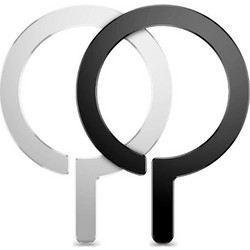 Tech-Protect Μαγνητικά Δαχτυλίδια Universal Metalring Magsafe Magnetic Ring 2τμχ - Μαύρο-Ασημί