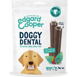 Edgard & Cooper Doggy Dental Mint & Strawberry L 7τμχ