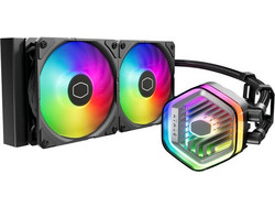 Cooler Master MasterLiquid 240 Atmos Υδρόψυξη CPU 120mm ARGB για Socket 115x / AM4 / 1200 / 1700 / AM5