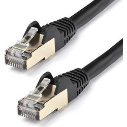 StarTech U/UTP STP Cat.6a Καλώδιο Δικτύου Ethernet 10m Black
