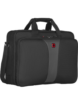 Wenger Legacy Τσάντα Laptop Ώμου 16" Black / Grey 600648