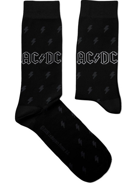 Sock Affairs AC/DC Back in Black Ανδρικές Κάλτσες Μαύρες 95-SS-ACDC-BACK