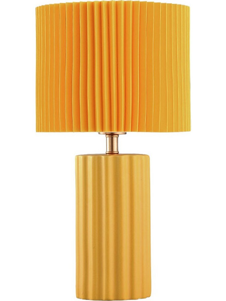 Φωτιστικό Επιτραπέζιο Ribline 035306 25x25x46cm E27 60W Yellow