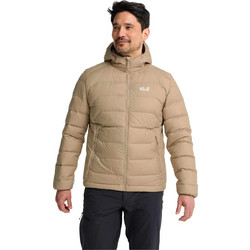 Jack Wolfskin Wild Pass Down Hoody M Ανδρικό Μπουφάν Beige A66298-A0082