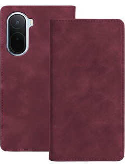 Senso Suede Book Θήκη Βιβλίο Maroon (Xiaomi Redmi A7 Pro)
