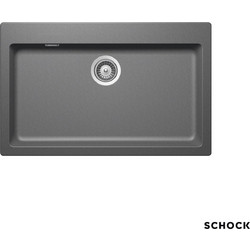 Schock Cristalite Manhattan Ένθετος Νεροχύτης Γρανίτη Ματ Croma 79x50cm 30080-1441