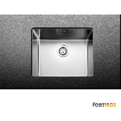 Fortinox Squadro Υποκαθήμενος Νεροχύτης Inox Ματ 28055-110 54x44cm
