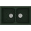 Sanitec Classic 336 Επικαθήμενος Νεροχύτης Γρανίτη Ματ Granite Green 86x50cm