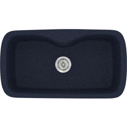 Sanitec Classic 321 Επικαθήμενος Νεροχύτης Γρανίτη Ματ Granite Blue 83x51cm