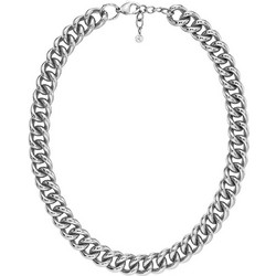 EDBLAD γυναικείο κολιέ Bold Curb Chain Necklace Steel - 132397