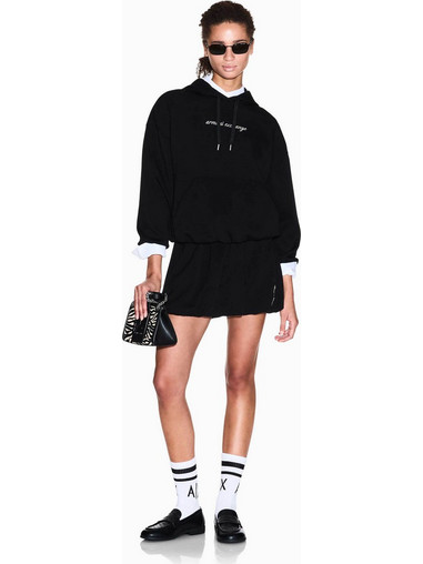 Armani Exchange Μίνι Φούστα Μαύρη XW002396AF16111