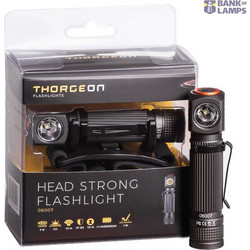 LED Mini Head Flashlight 3W 130Lm (16x150mm) Rechargeable 14500-USB-750mAh IP65