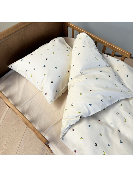 Bed Linen - Fruits, 70x100 cm & 40x45 cm