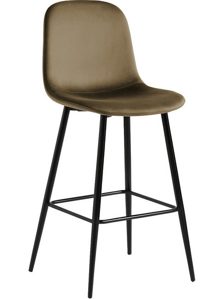 Σκαμπό Μπαρ Farenor Καφέ 55x46x105