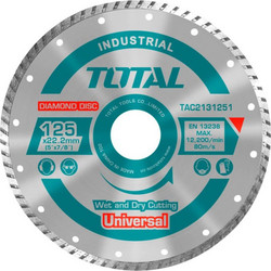 Διαμαντόδισκος Universal Turbo 125mm TAC2131251 TOTAL