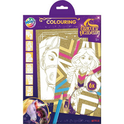 Unicorn Academy Shine Μπλοκ Ζωγραφικής A4