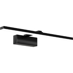 Φωτιστικό Τοίχου Led 5W 6000K 400Lm Μαύρο 35x13x3cm