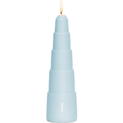 Fatboy Spire Step - Κηροπήγιο Αλουμινίου με Σταθερό Ύψος Φλόγας O7,5x26 Εκ. I Frost