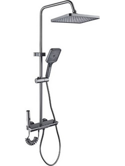 ΡΥΘΜΙΖΟΜΕΝΗ ΣΤΗΛΗ ΝΤΟΥΖ ΜΕ ΜΠΑΤΑΡΙΑ 75-110cm WATTARINO WT-7120 - ΓΚΡΙ ΣΚΟΥΡΟ