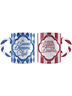 Bialetti Set Of 2 Mugs Candyland 2 x 300 Ml - (NCANDY007)