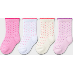 Design Baby Sweet Dots Βρεφικές Κάλτσες 4 Τεμάχια DSNBB59-92-Πολύχρωμο