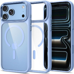 Tech-Protect Magmat MagSafe Back Cover Light Blue / Clear (iPhone 18 Pro Max / 17 Pro Max)