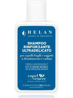 Helan CAPELVENERE Ultra-Gentle Strengthening Shampoo δυναμωτικό σαμπουάν για την αντιμετώπιση της τριχόπτωσης 200 ml