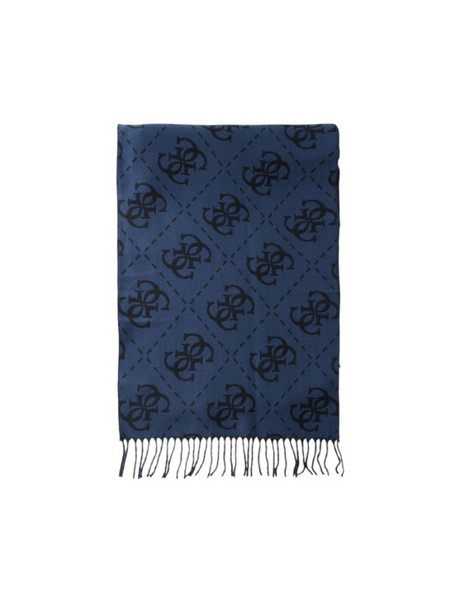 GUESS AM9666POL03-BLU BOSTON Ανδρικό Κασκόλ Μπλε