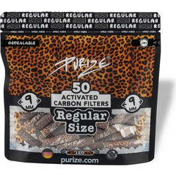Φίλτρο Purize Regular 50 Ενεργού Ανθρακα 9mm Leopard - Καφέ