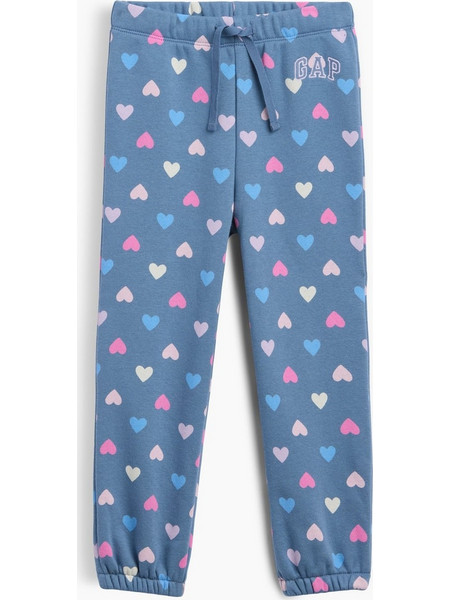 Νηπιακό babyGap Παντελόνι Φόρμας με Λογότυπο Bainbridge blue hearts