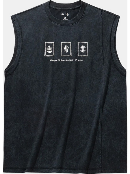 Anta KAI Provision Ανδρικό Αμάνικο T-Shirt 872631111-3 Black
