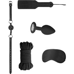 Ouch! Introductory Bondage BDSM Set 5 Μαύρο