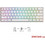 Redragon K530 Draconic White Custom Blue