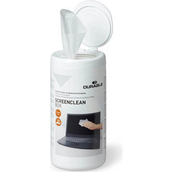 Durable Αξεσουάρ Καθαρισμού Γραφείου Screen Cleaning Wipes 100τμχ 573602