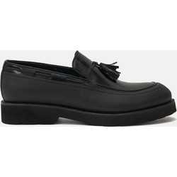 Perlamoda Δερμάτινα Παπούτσια Loafers - 8637 Black Acma