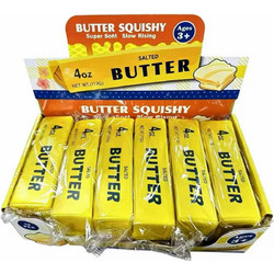 BOX/12 SQUISHY BUTTER - ΒΟΥΤΗΡΟ ΧΡΥΣΟ 14 ΕΚ