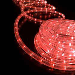 Φωτοσωλήνας Μονοκάναλος LED ΚΙΤΡΙΝΟΣ 36L/m 50m κοπή ανά 2m IP44 & 3 Set Εξαρτήματα (X0818421)