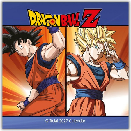 DRAGONBALL Z 2027 SQUARE CALENDAR
